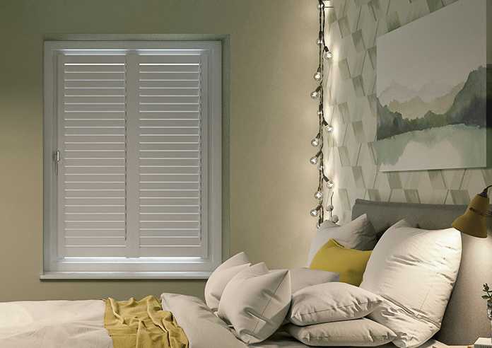 Sierra, Ice White - Perfect Fit Shutter Blind - Image 16